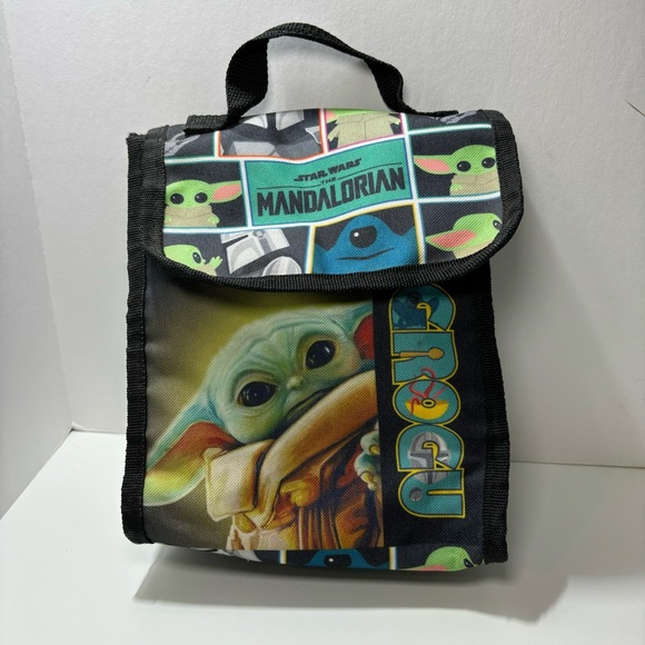 The Mandalorian Grogu Baby Yoda Lunch Bag The Child Star‎ Wars Collectible Bag - Picture 1 of 6
